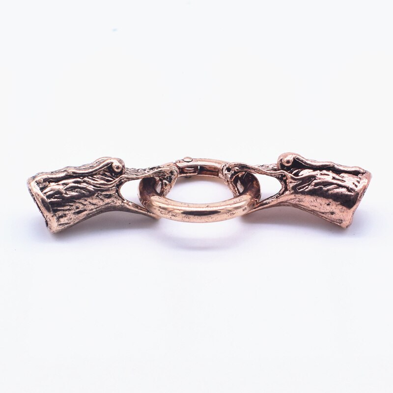 Antike Silber Farbe Rose Gold 1 Set Schlange Kopf Haken für Fermoir Armband Diy Schmuck, Der Innere Größe 10mm: P12