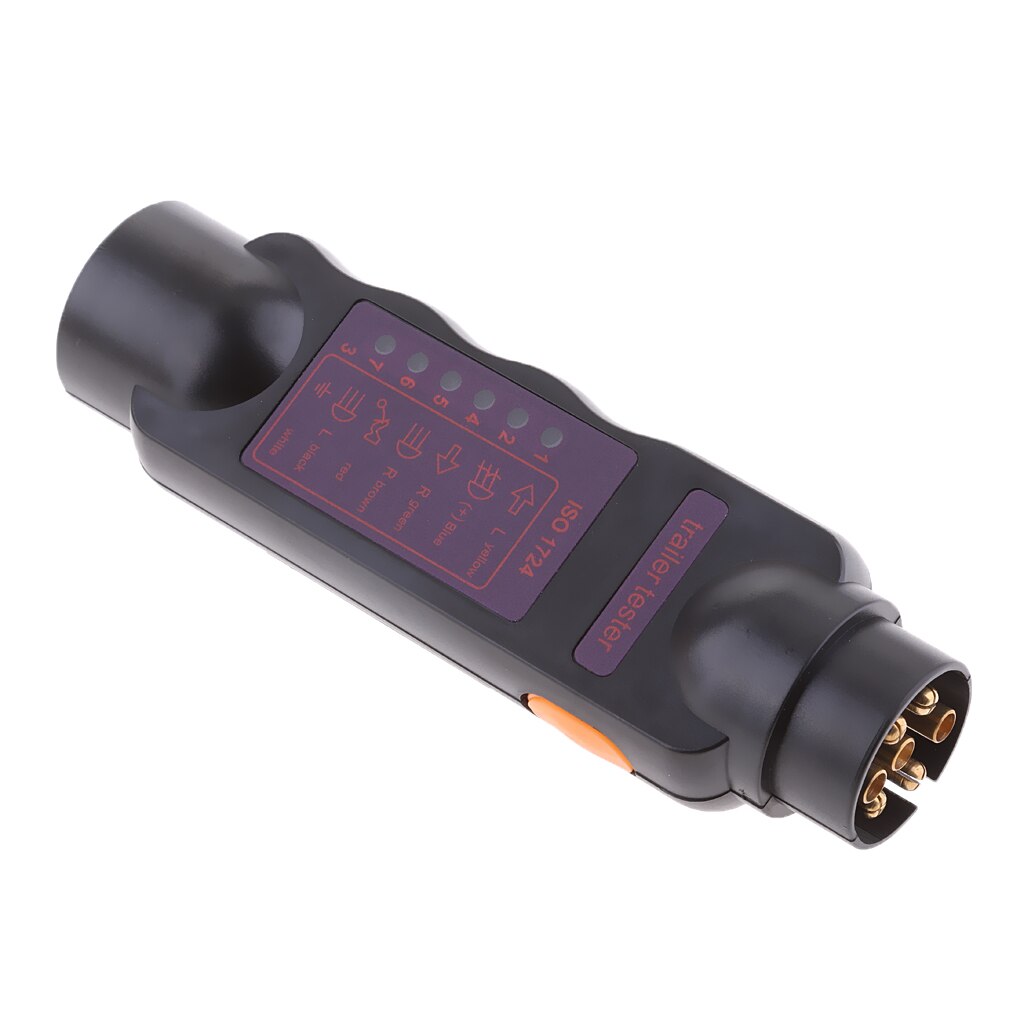 7-Pin Trailer Tow/Towing Vehicles Plug Socket Wiring Circuit
