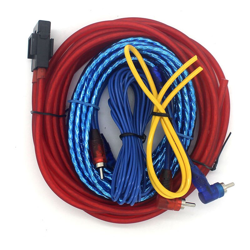 Car Audio Modified Cable AV Stereo Installation Wiring High Turn Low Subwoofer Amplifiers 4AWG Car Amplifier Wiring Kit