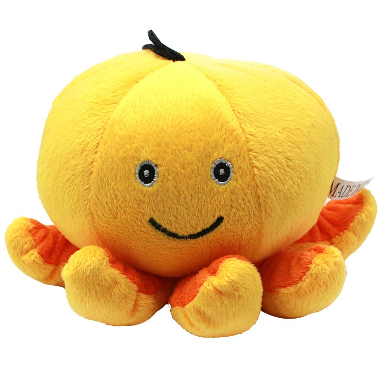 Pieuvre couleur pieuvre Paul peluche animal de compagnie jouet sonore drôle chat jouet sonore en peluche chat de compagnie réaliste jouet sonore: 02