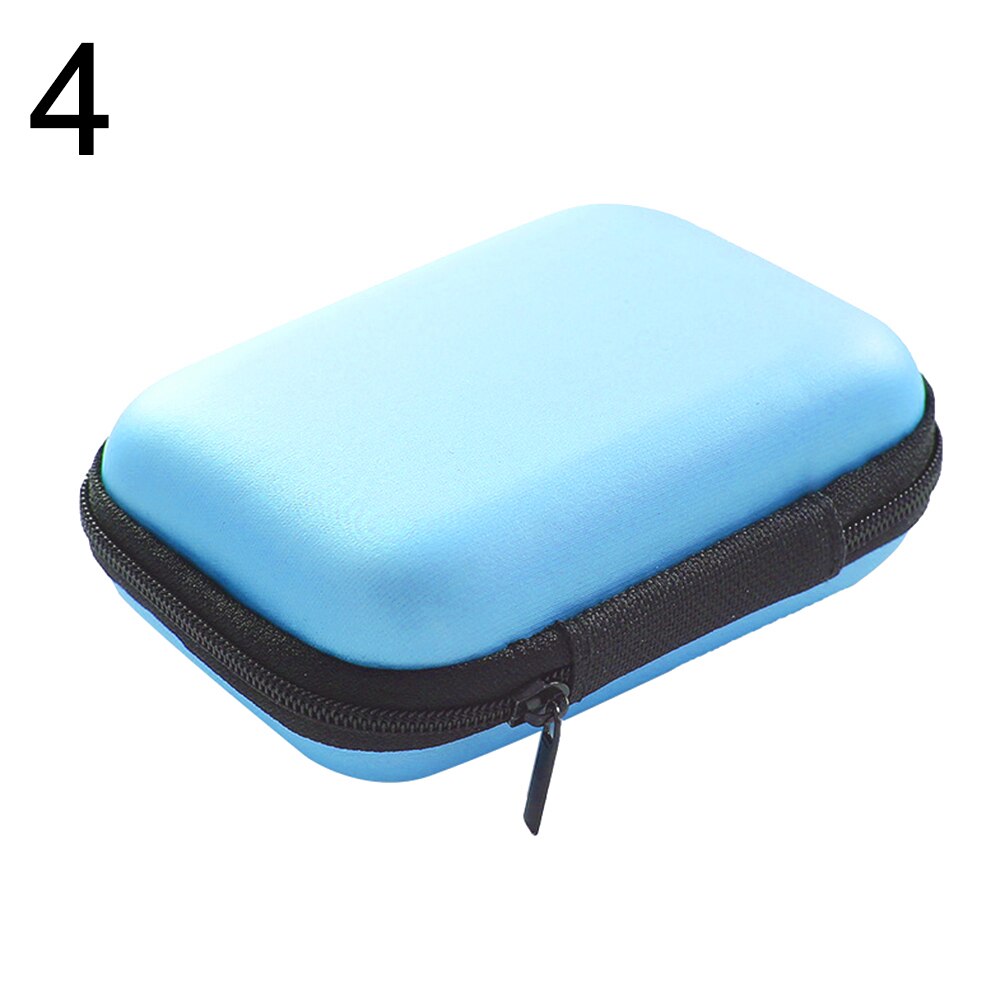 Portable Square/Rectangle Nylon Case USB Disk Earphones Storage Bag Organizer Case Charger data cable Organizer Case travel Case