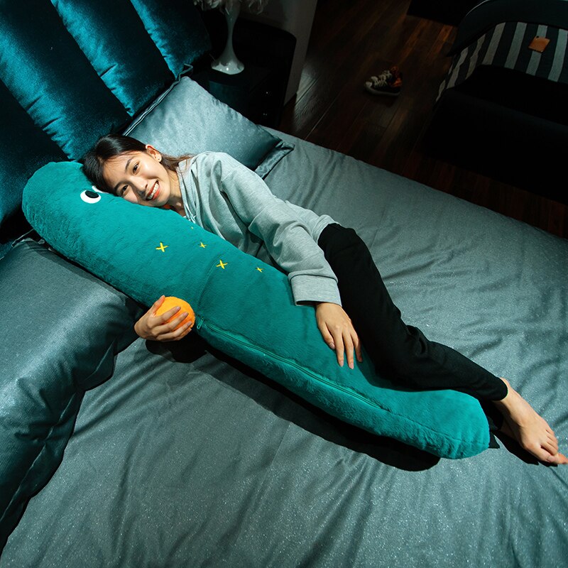 Cojín largo de fruta de Cactus zanahoria fresa, cojín de comida de imitación, de cumpleaños para niñas, almohada Kawaii, comida de felpa