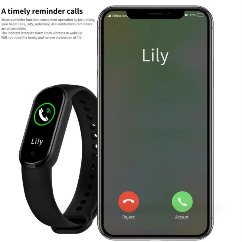 M5 Smartwatch digital Männer und Frauen Bluetooth Fitness Tracker Uhr Übung Herzfrequenz Blutdruck Android iOS