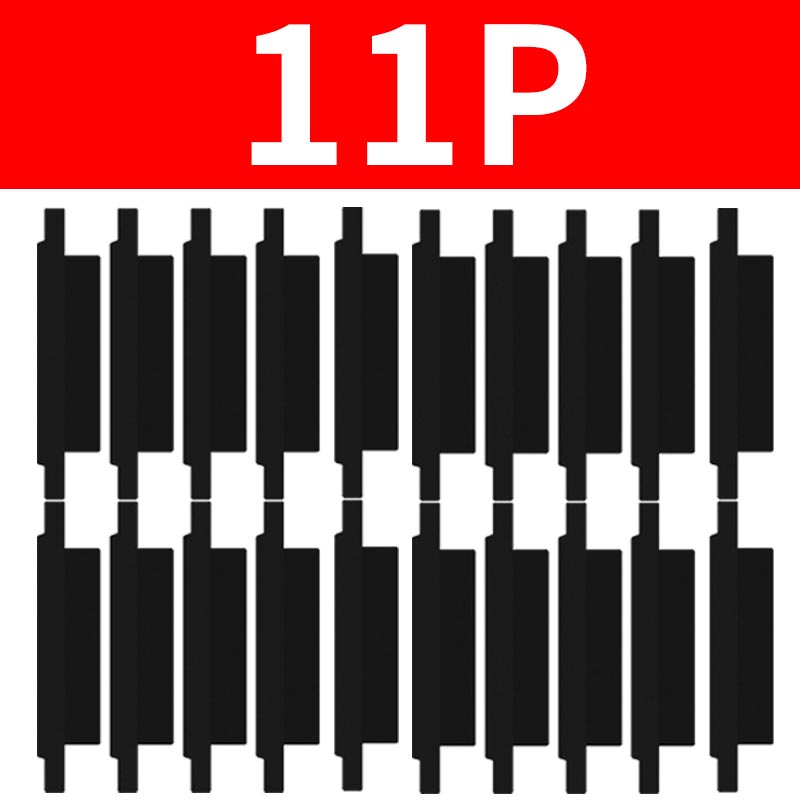 10 sztuk naklejki izolacyjne baterii ochrony rury owijania izolacji naklejki dla iPhone X XS XSM XR 11 12 13 Pro Max mini: 11Pro