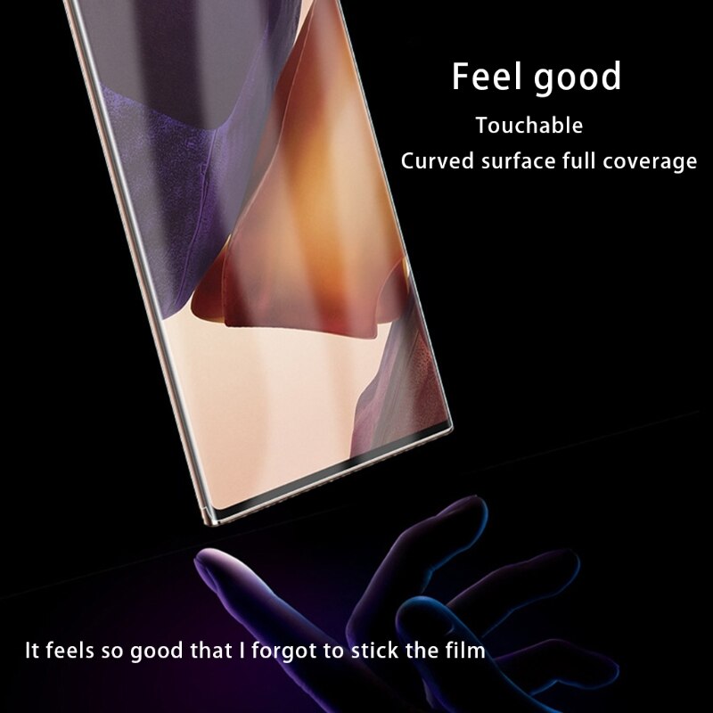 Vlinder Screen Protector Voor Samsung Galaxy S21 Full Body Hydrogel Film