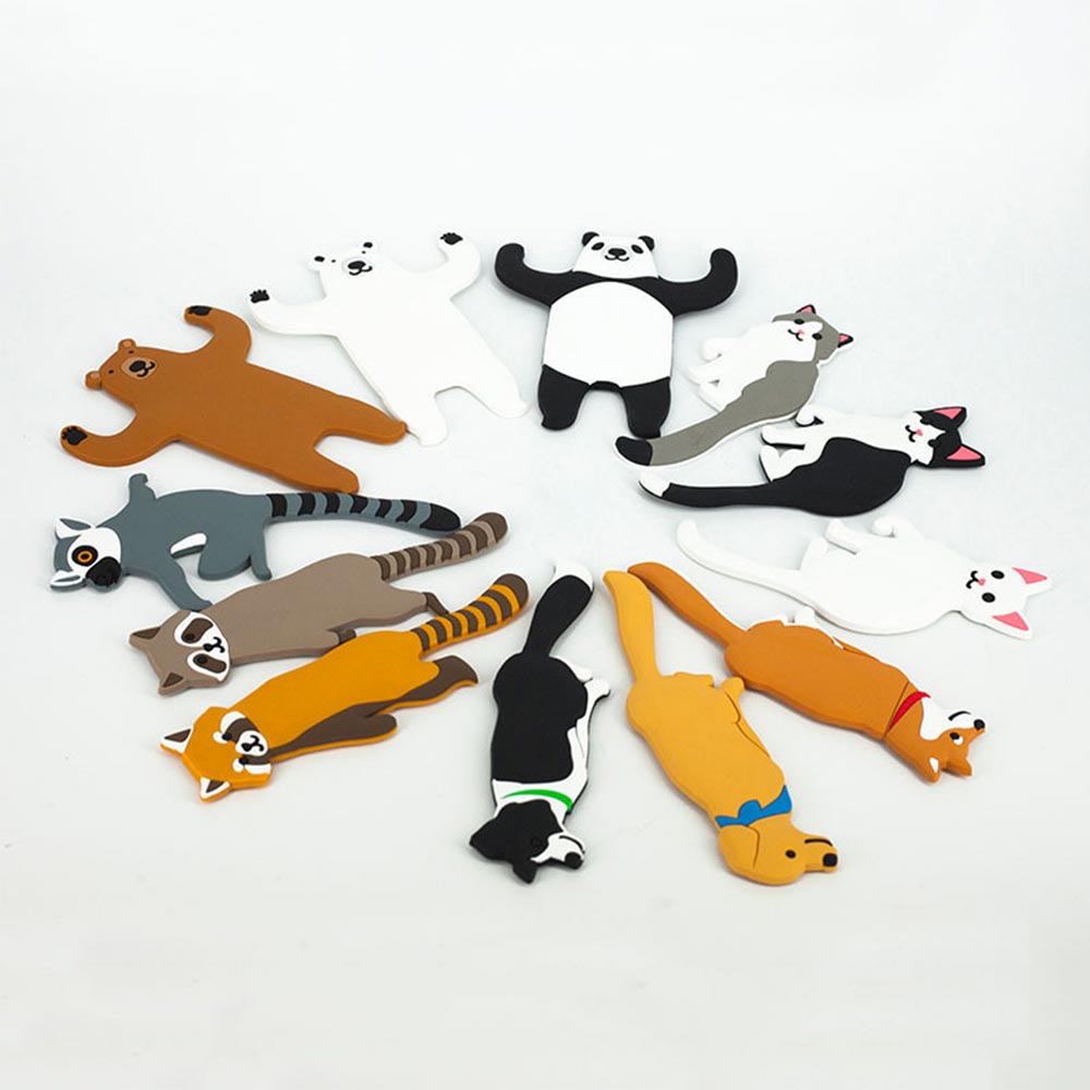 Haken sleutelhouder muur huis schattige dieren wandhaken decoratieve beer hond kat wasbeer haak hanger accessoire voor sleutels diversen