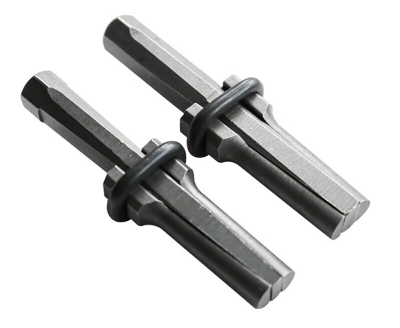 16mm-23mm Metal Stone Splitter Hand Tools Quarry Tools Electric Hammer Diamond Head Stone Open Triple Chisel Quarrying Wedges