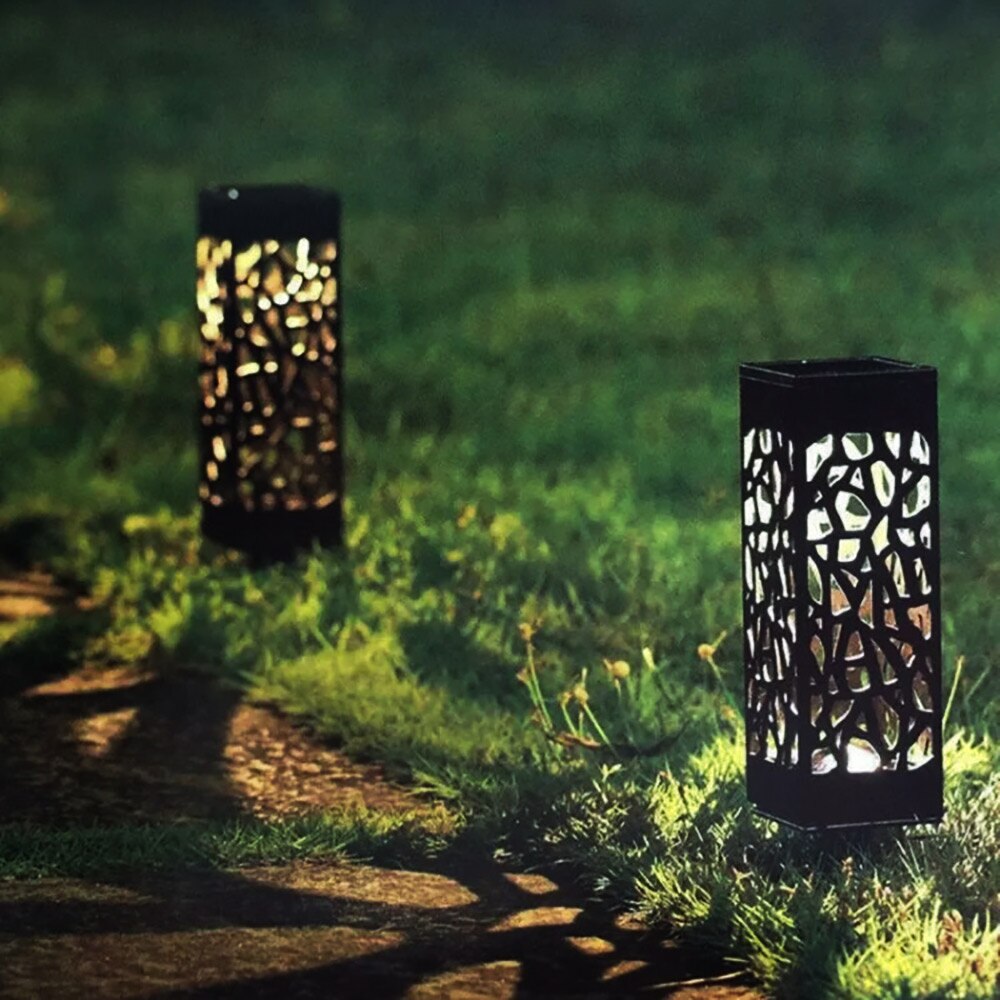 Led-tuinlamp op zonne-energie, gazonlamp, waterdichte grondverlichting op zonne-energie voor tuinpaddecoratie