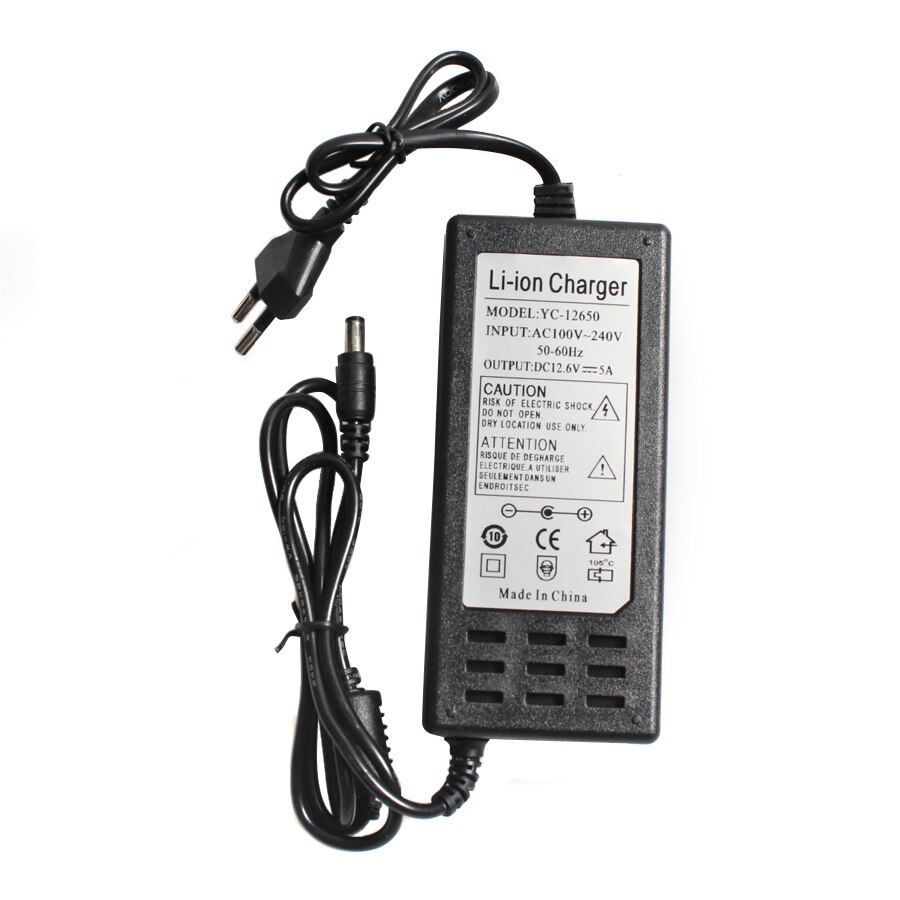 14.6/16.8/25.2/29.4V 4A 5A Lithium Batterij Slimme Lader Voor 3 Serie Lithium Power adapter Oplader Wall Charger Eu Us Plug