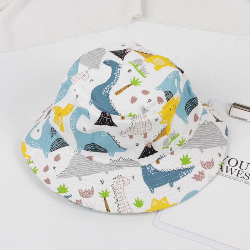 Chapeau de printemps et d&#39;été en coton doux pour bébé, chapeau de Panama, mignon, Animal, éléphant, bébé garçon, fille, seau, chapeau de soleil pour enfants: style4