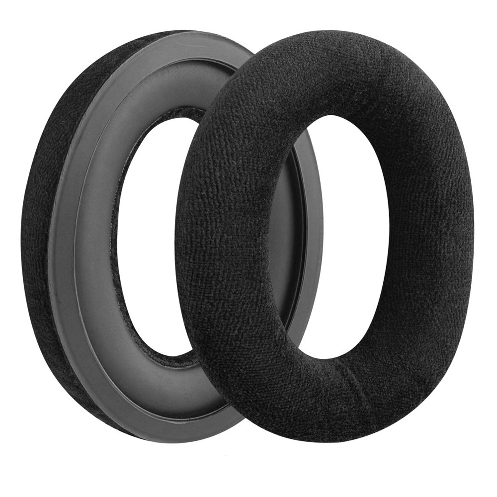 Replacement Ear Pads for Sennheiser HD 515 518 555 595 558 Headset Gamer Leather Cushion Velvet Earmuff Earphone Sleeve Cover: WHITE