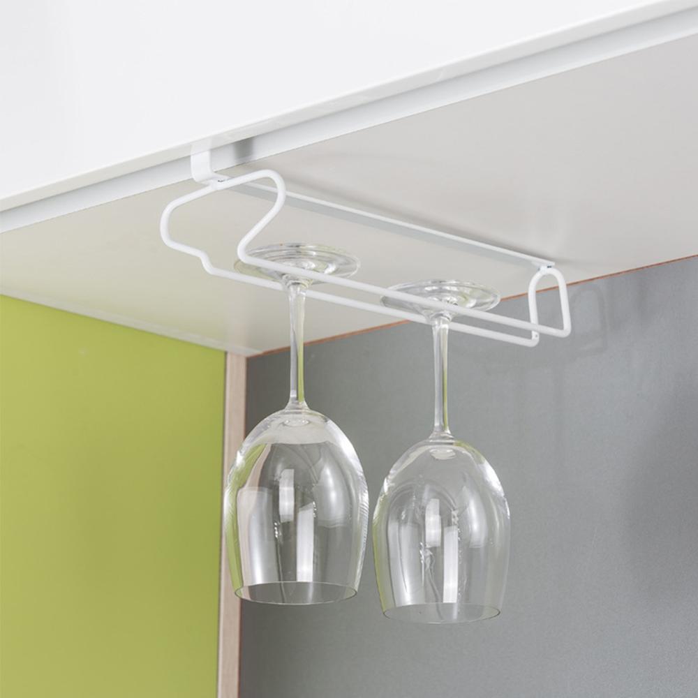 Soporte y blanco para vasos de vino, estante colgante de vidrio, tablero de madera, gancho para Pub, cocina o Bar en casa