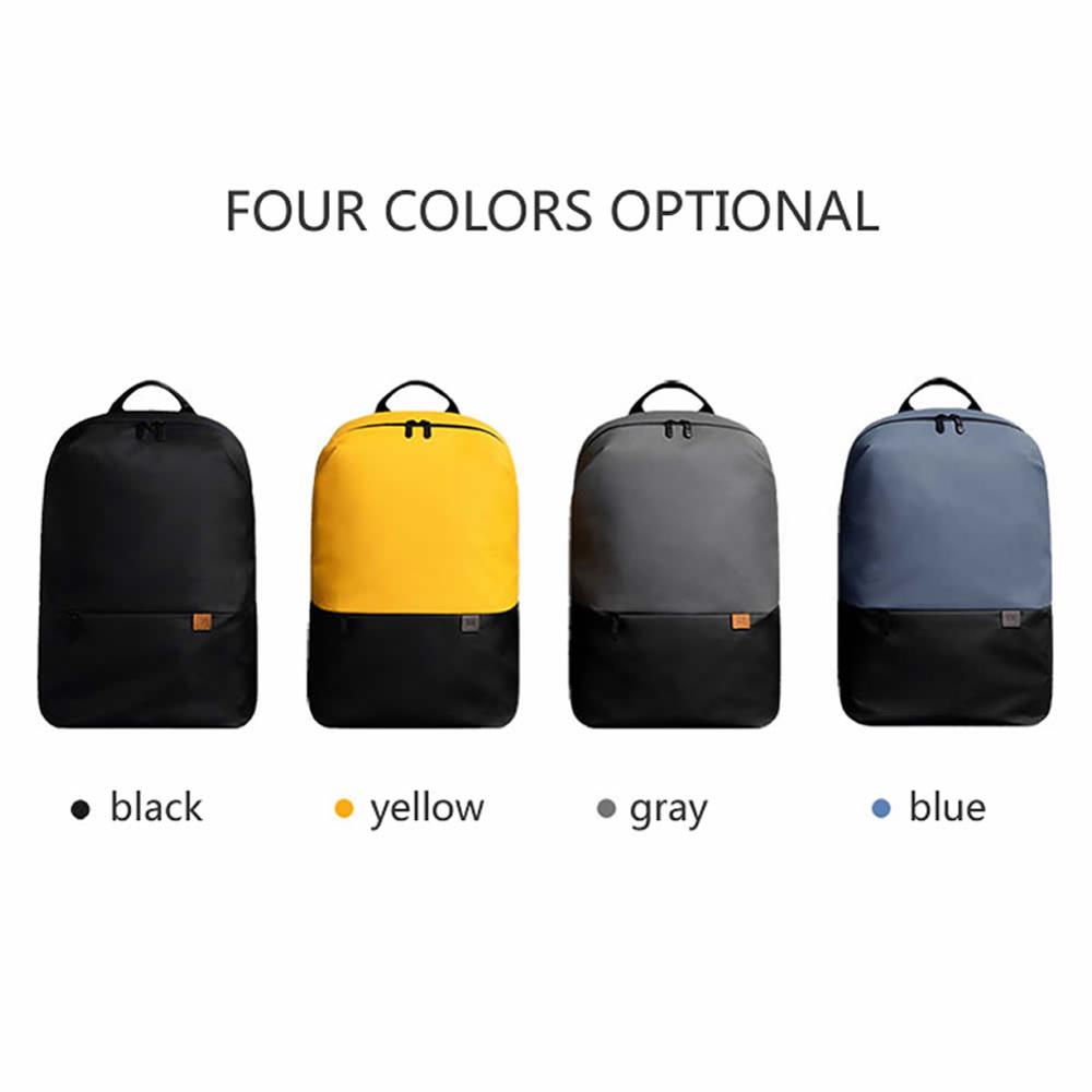 Original Xiao mi Einfache Casual Bag Große Kapazität mi Rucksäcke Leichte Wasserdichte Laptop Rucksack Multi-funktion Reisetasche