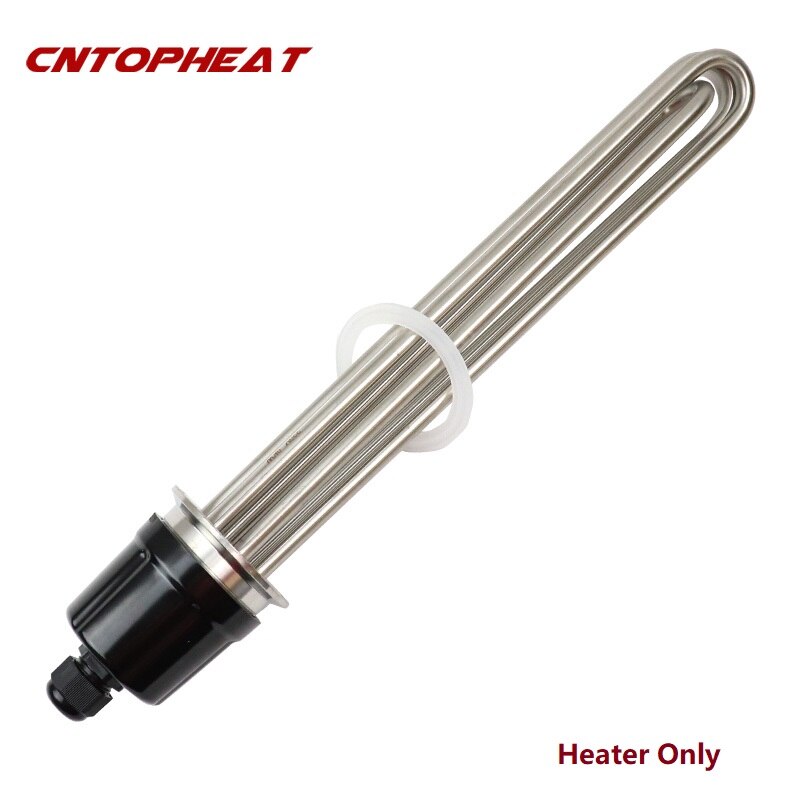 2"Tri Clover (OD64) 220V/380V 3KW Stainless Steel Electric Immersion Water Heater Element: Heater Only