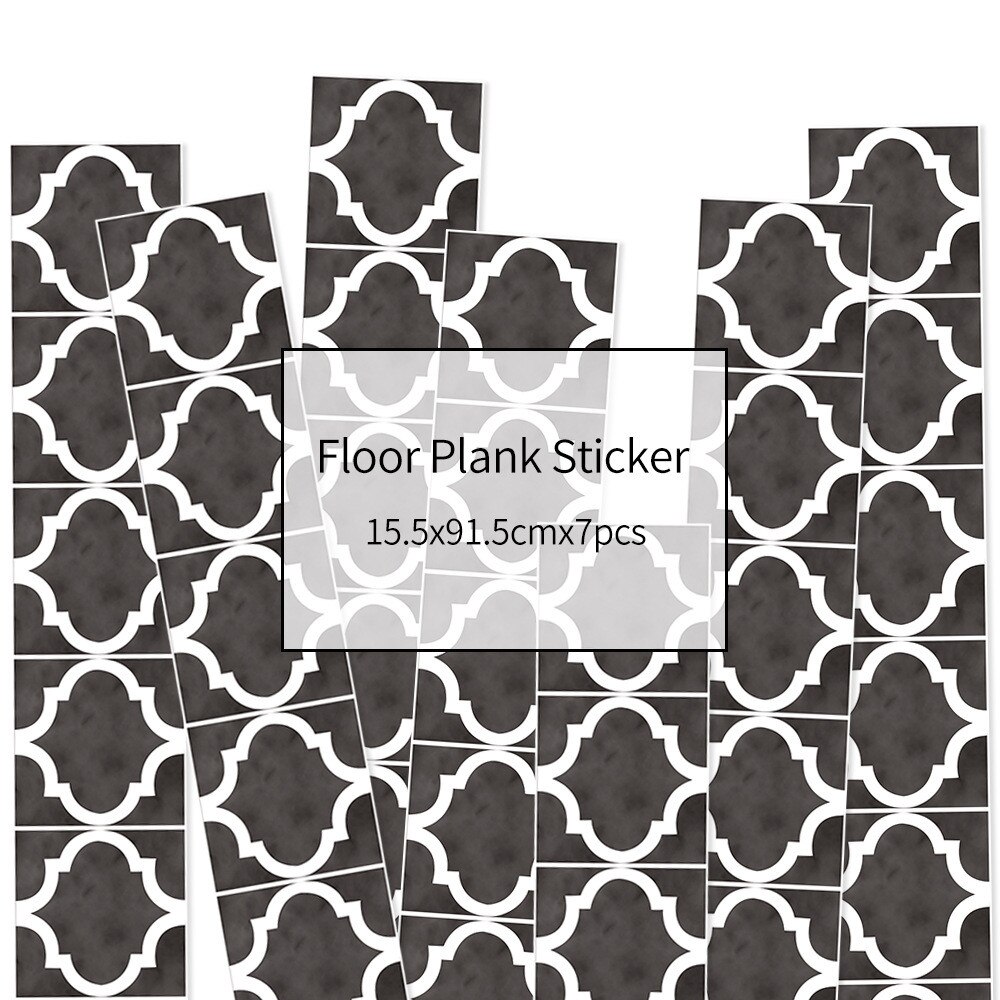 Floor Stickers Woonkamer Badkamer Waterdicht Muursticker Pvc Zelfklevende Vloer Lantaarn Decoratie Behang Vloertegels