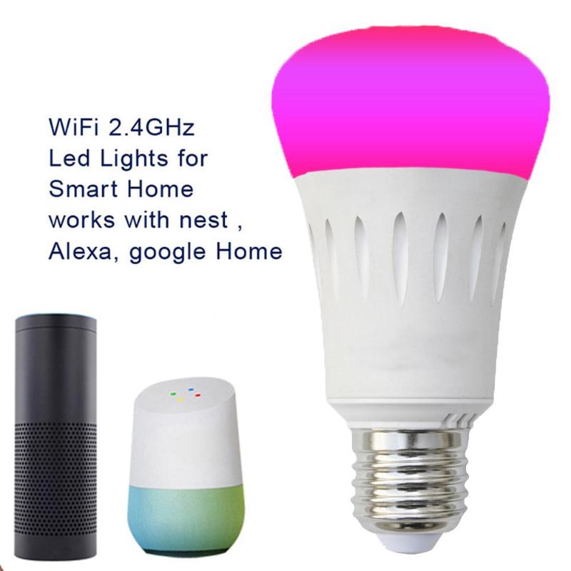 E27 Smart LED Bulb Lamp 85-265V Dimmable Voice APP... – Vicedeal