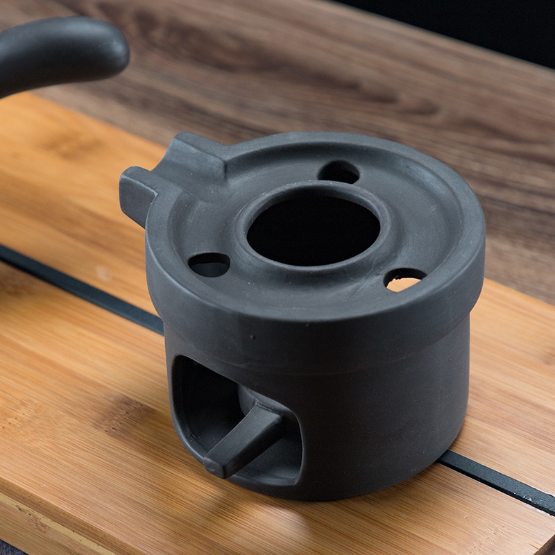Base de calefacción para tetera, calentador de café con bandeja de cerámica, calentador de café, vino, té, vela