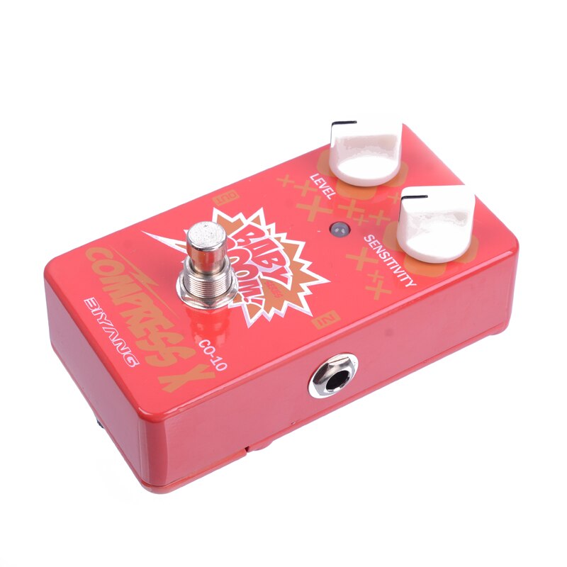 Biyang bébé Boom série CO-10 électrique basse effet pédale compresser X compresseur effet guitare pédale véritable dérivation connecteur gratuit