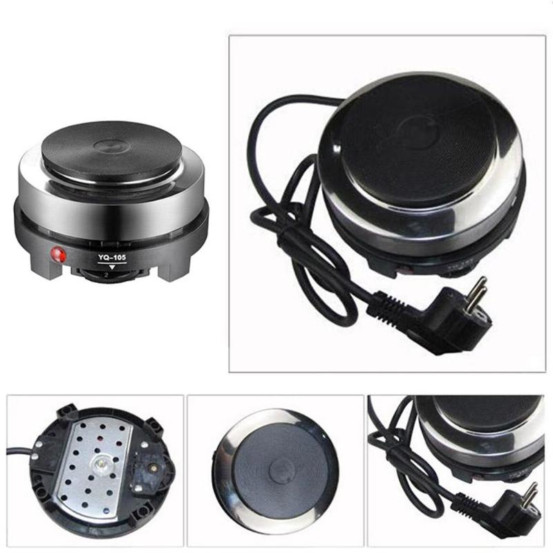 Mini calentador eléctrico para cocina con enchufe europeo, calentador multifuncional para leche, agua, café, 500W