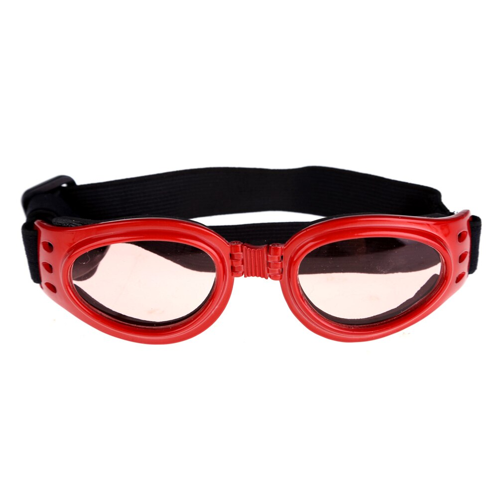 Verkoop Hond Pet Uv Zonnebril Eye Wear Bescherming Goggles Zonnebril Bs: Rood