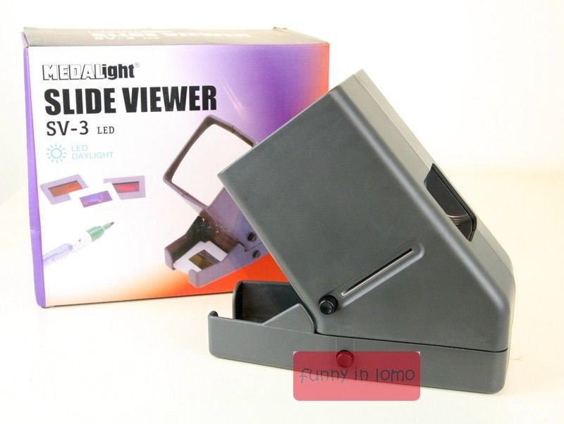 MEDALight SV-3 LED 35mm Tageslicht Film Rutsche und Negativ Zuschauer
