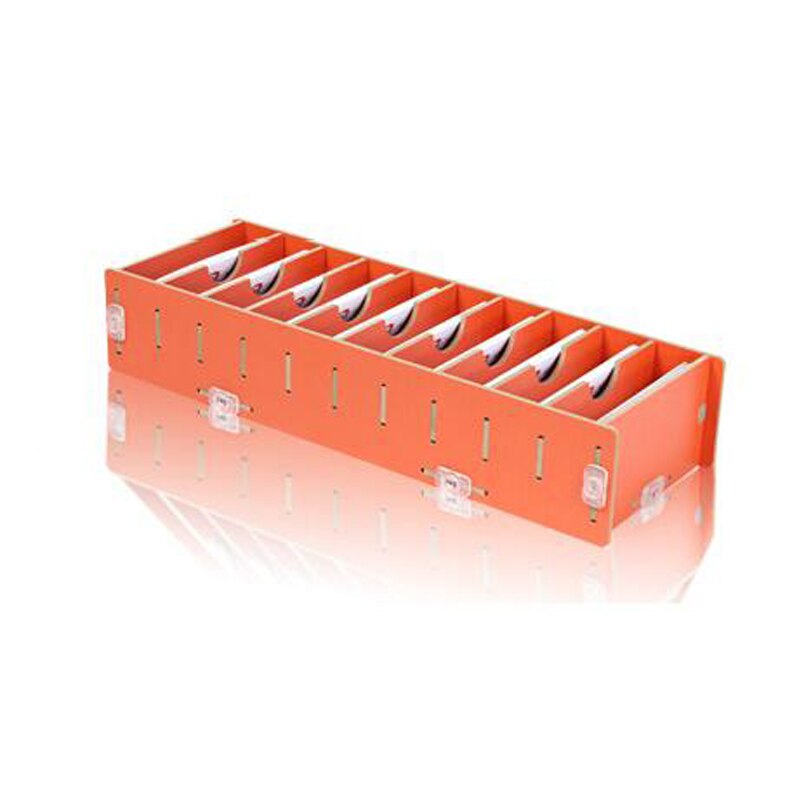 DIY Fine Wood Name Card Holder Name Card Stock Desk Organizer 600 Cards Divider Office Supplies Assembling Name Card Box