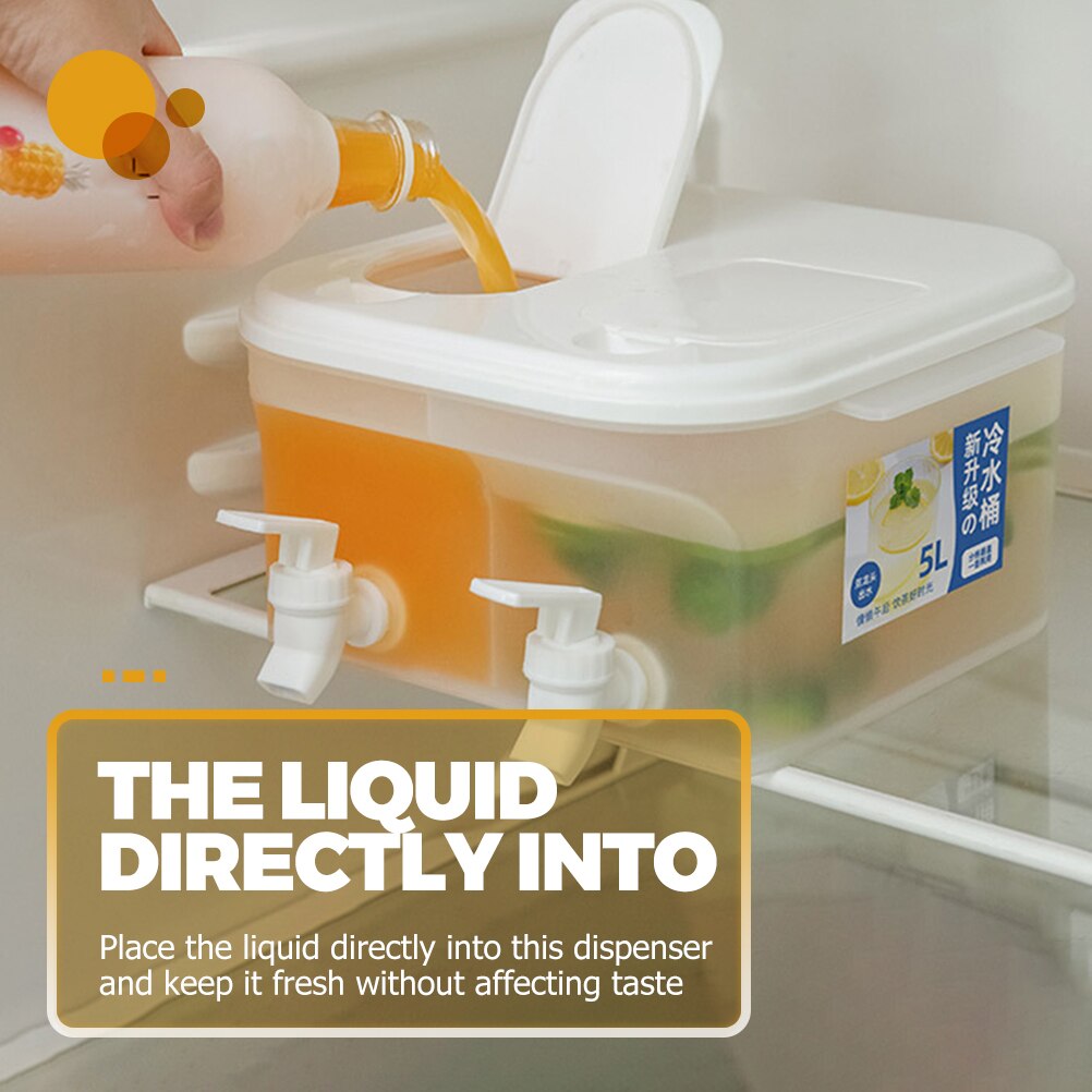 Plastic Beverage Dispenser Ice Drink Dispensers Easy Filling Party Drink Dispenser