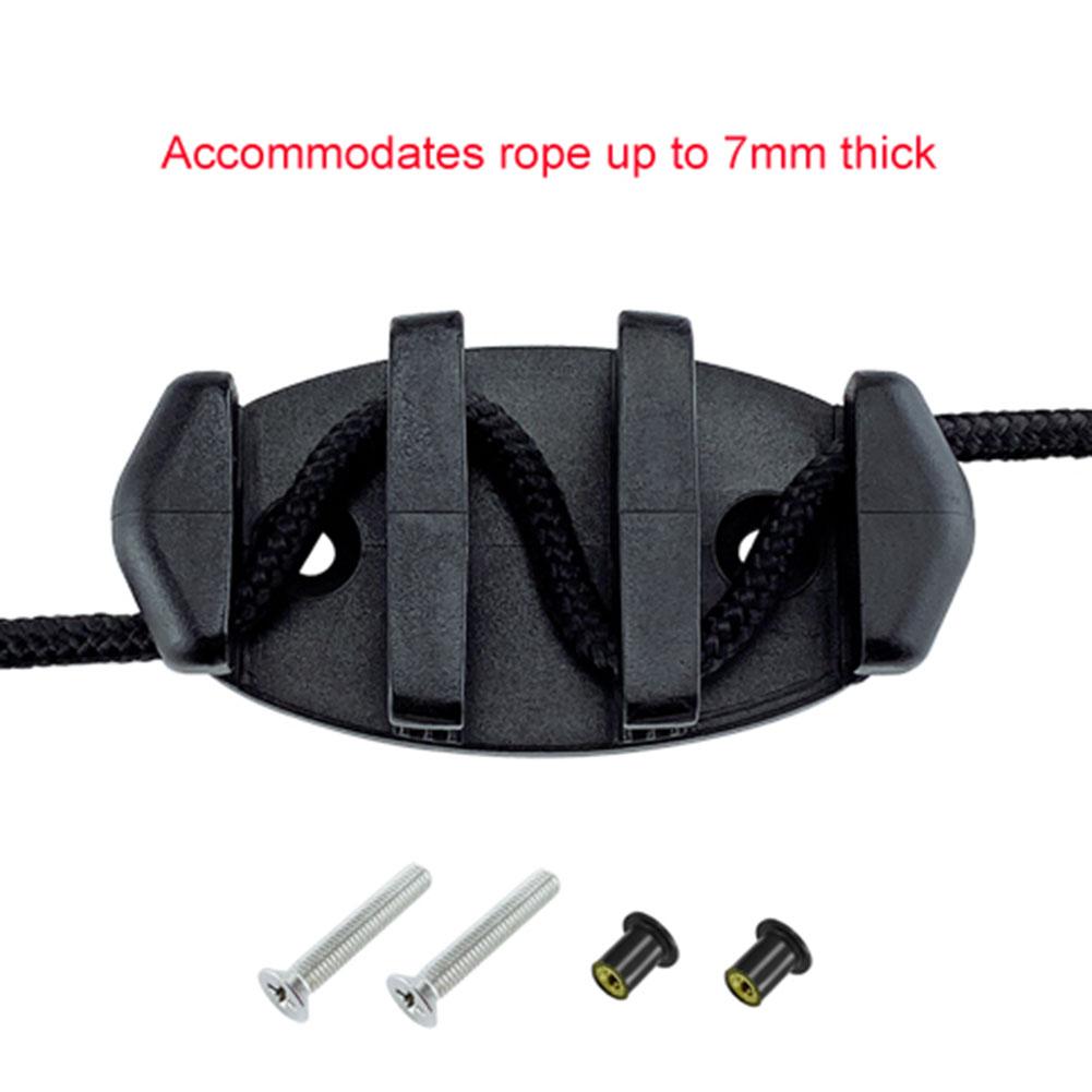 Kayaks Zig Zag Cleat Non-slip Canoe Anchor Trolley Kit Accessories For Kayaks Canoes Boats