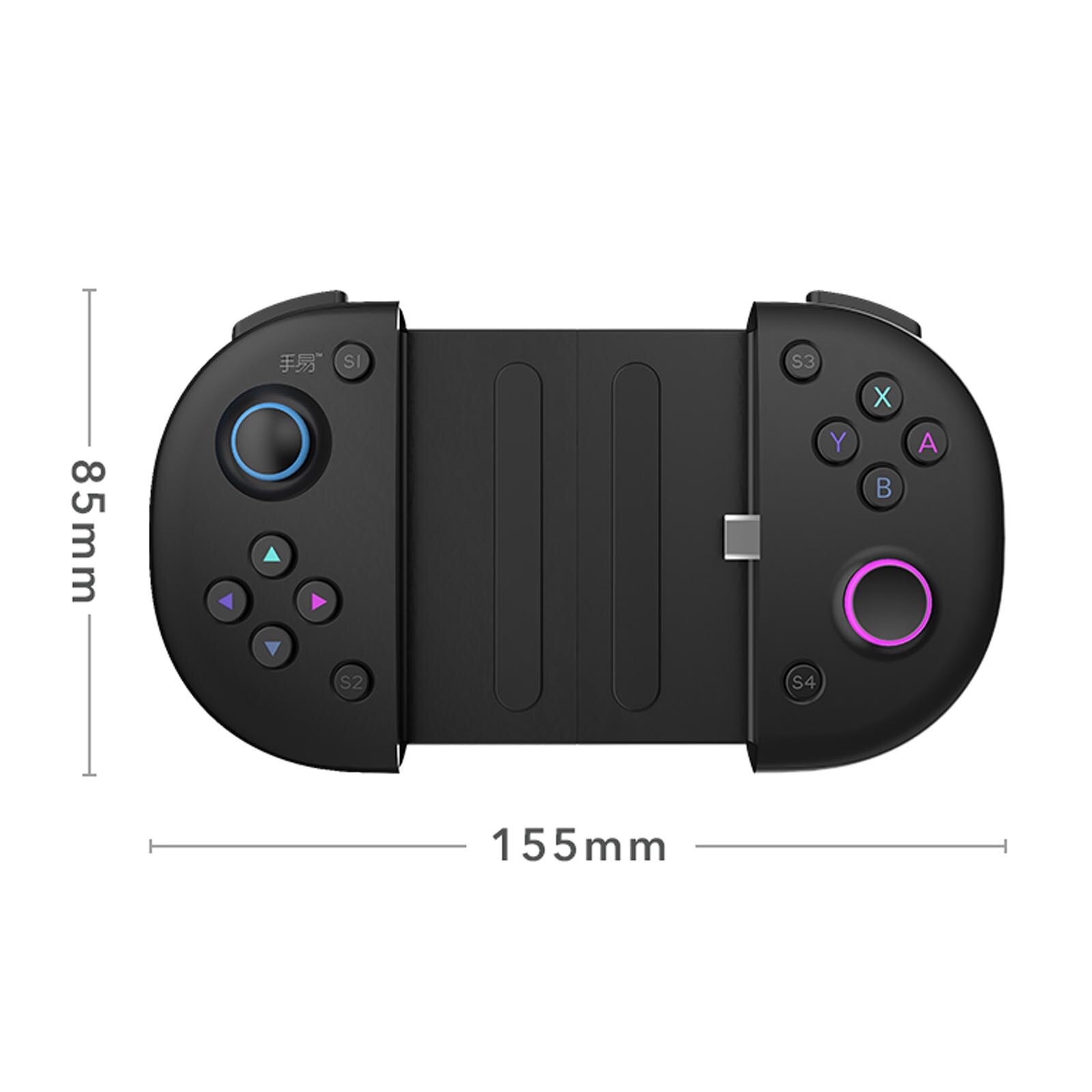 N1 Controller di gioco Mobile per telefoni Android con porta di tipo C Cloud Gaming Ready type-c Passthrough ricarica Gamepad Clickable