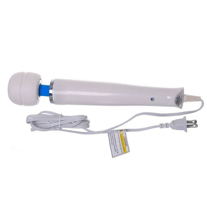 Masajeador de varita súper vibratoria, masajeador eléctrico de Hv-260R, enchufe estadounidense