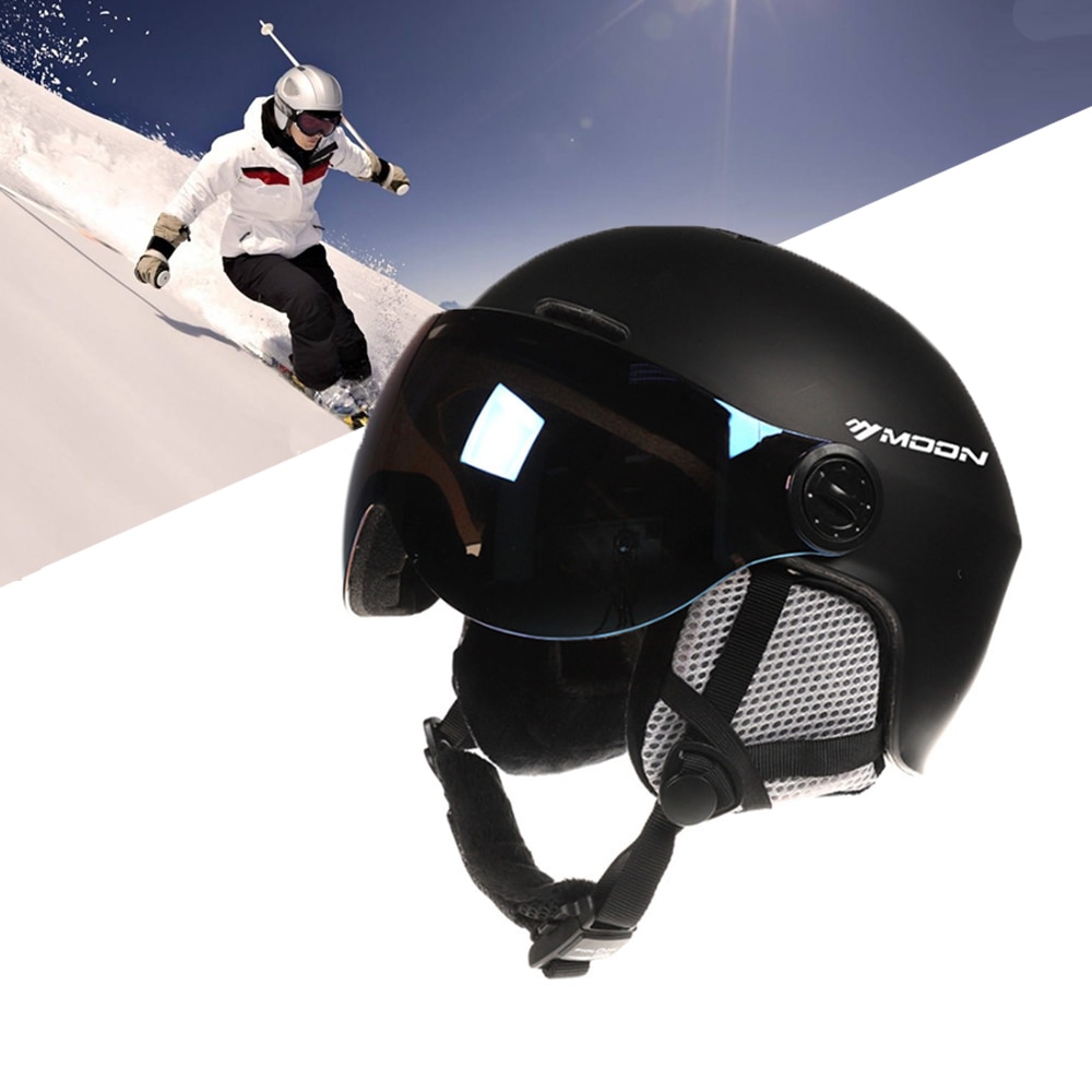 Casco de esquí Unisex, ligero, Snowboard, a prueba de golpes, equipo de esquí, nieve, deportes de seguridad, cascos de esquí, deportes al aire libre de invierno