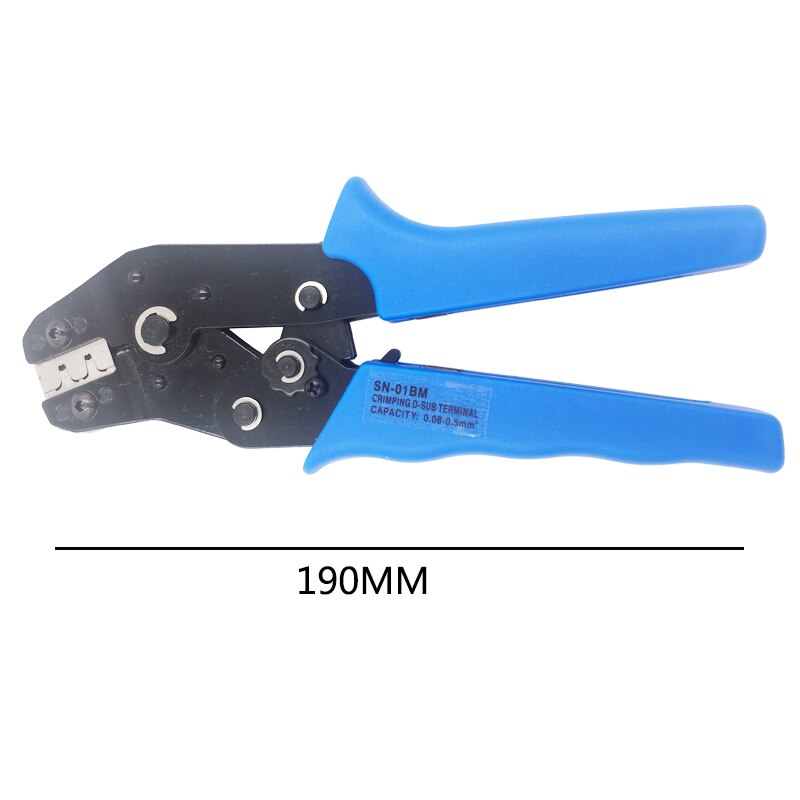 Draadkrimptang sn -48b/28b/01bm/02bm hoge precisie klem awg 0.08-0.5 mm 2/0.25-1 mm 2 xh2.54 ph2.0 multitool krimptang