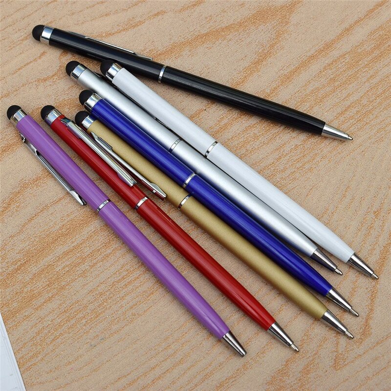 Universal Capacitive Touch Screen Stylus Ballpoint Pen for iPhone 7 6 6s 5s for iPad iPod Touch for all Smart Phone Tablets Pen