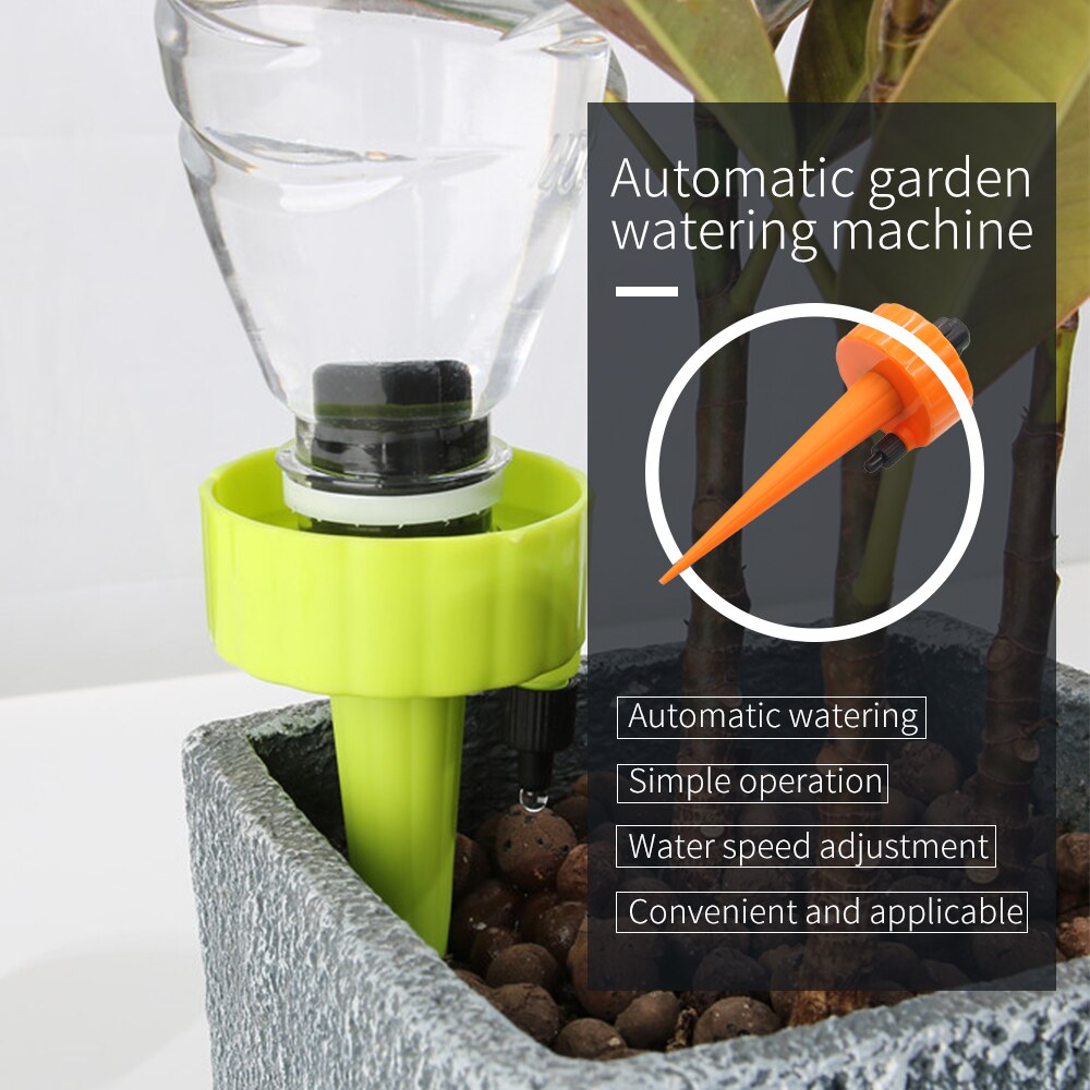 1Pcs Drip Irrigatiesysteem Plant Waterer Kamerplant Spike Druppelaar Diy Automatische Watering Kits Druppelsysteem Voor Tuin