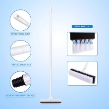 Shower Cleaning Scrubber Brush Floor Scrub Brush with Long Handle