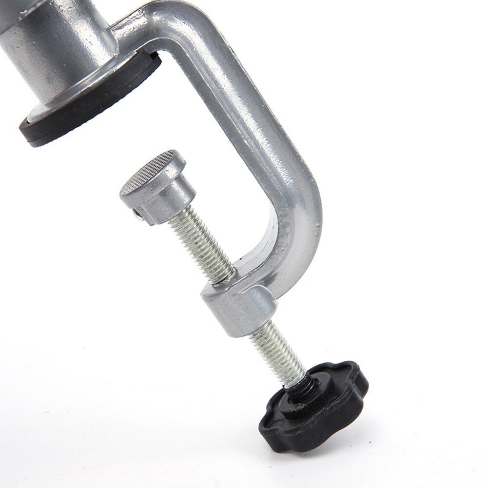 Woodworking Table Vise Bench Swivel Clamp 360 Rotating Angle Grinder Electric Drill Holder Electric Hand Drill Fixture