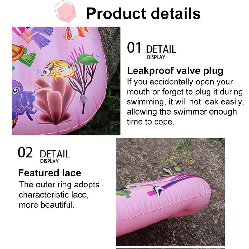 Kids' Floats Surf Water Inflatable Floating Row Mat Surfboard Lounge Swim Pool Beach Chair Float Lounger Raft Water Bed