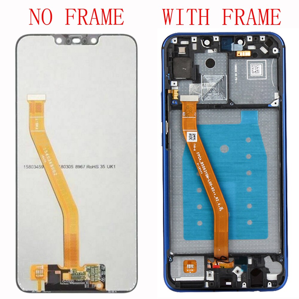 Original P Smart Plus Display For Huawei P Smart Plus LCD Display Frame Touch Screen INE-LX1 LX2 Nova 3i Display LCD Screen