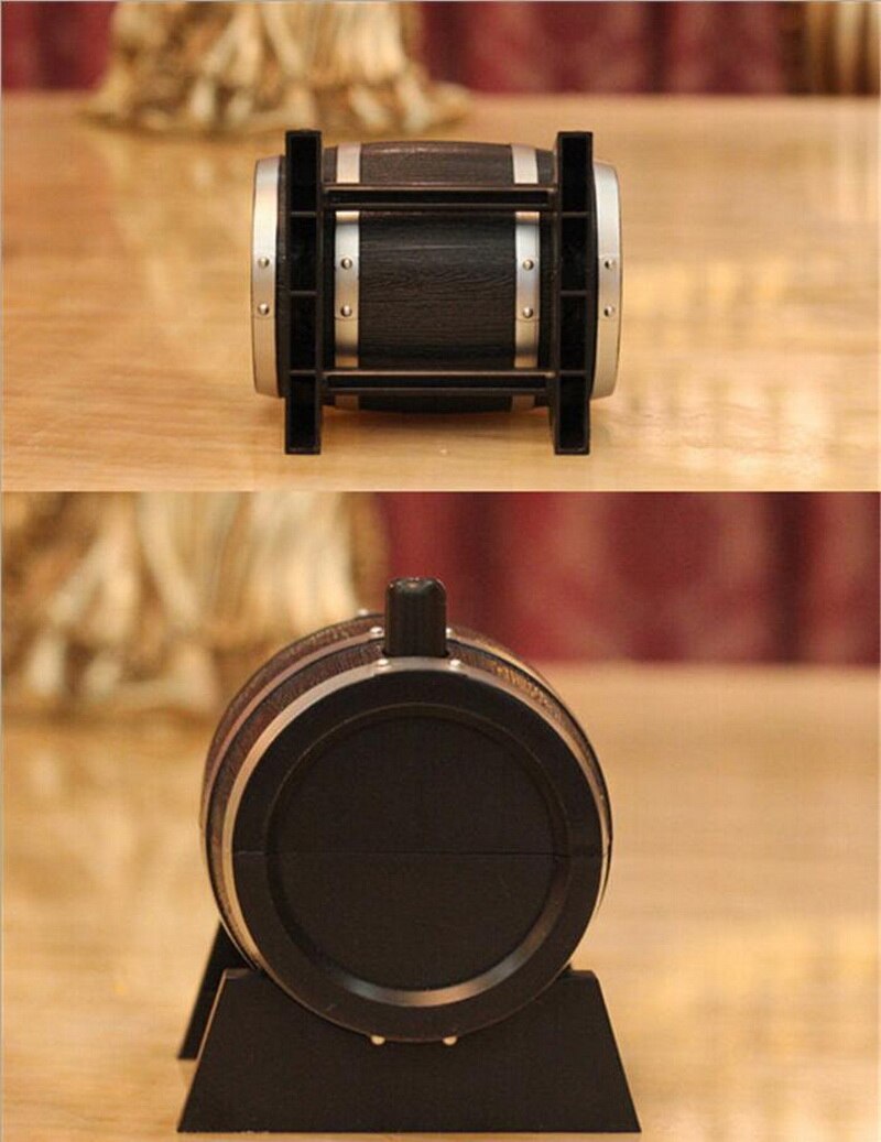 【KATEROSE Wine Barrel Plastic Toothpick Holder Unique Toothpick Box Household Daily Necessities Kitchen Supplies