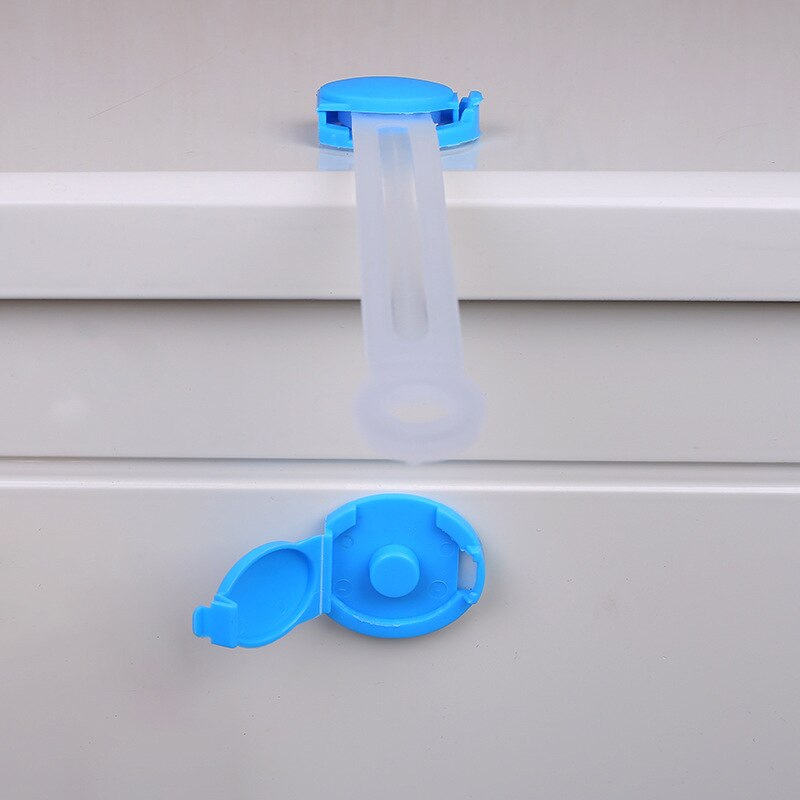 Plastic Child Drawer Lock Kids Safety Security Locks Baby Protection Window Fridge Cabinets Toilet Padlock Door Interlocks
