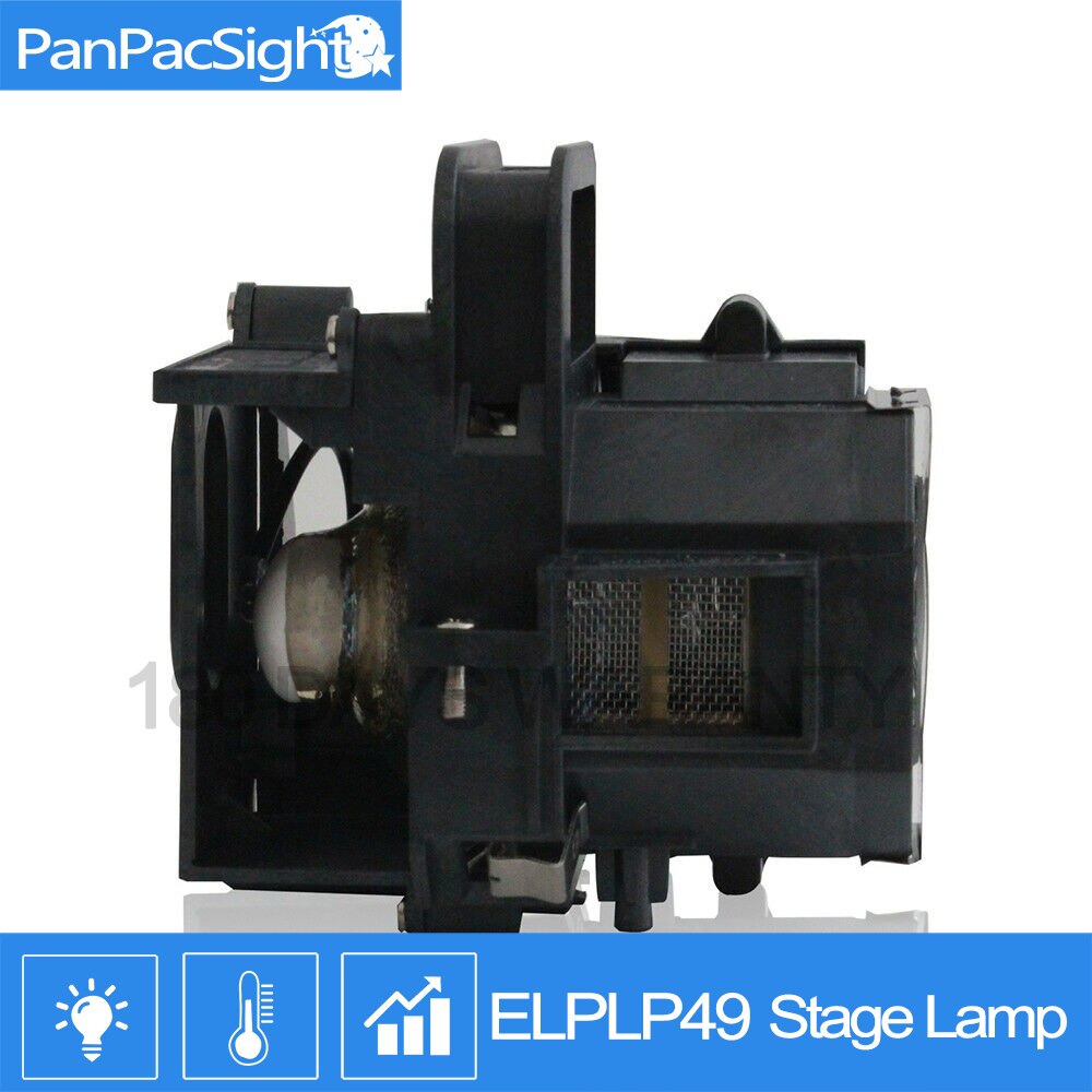 Projectorlamp voor elplp 49 vervangende lamp met behuizing voor epson powerlite home cinema 8100 8500ub 8350