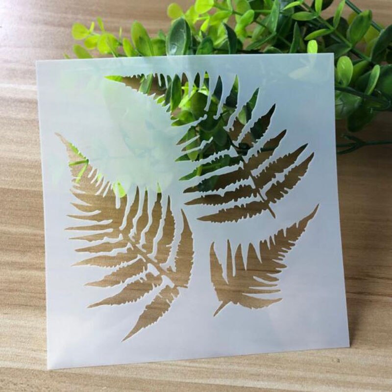 1pc Schablone Wiederverwendbare Malerei Vorlage DIY Blume Werkzeuge Fotoalbum Scrapbooking Färbung Tagebuch Präge Büro Schule Liefert: 13