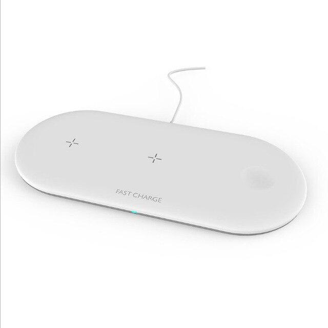 Bezprzewodowa ładowarka Qi stojak na 3 w 1 stojak na Apple Watch seria 4 3 2 Iwatch Airpods IPhone 11 Pro Max XS MAX XR X 8 stacja dokująca