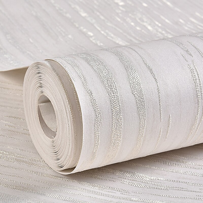 Vinyl Nieuwkomers Moderne Strepen Zelfklevende Behang 3d Reliëf Slaapkamer Woonkamer Wallpapers Wall Paper Home Decor Roll