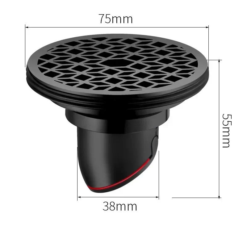 1 Stück Deodorant Abfluss kern Toilette insekten sichere geruchs neutrale Boden ablauf abdeckung Dusch kanal Haars ieb für Schlecht zubehör