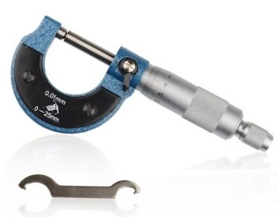 0-75MM 0.01 precision micrometer screw gauge screw-thread outside micrometer measuring tool industrial grade