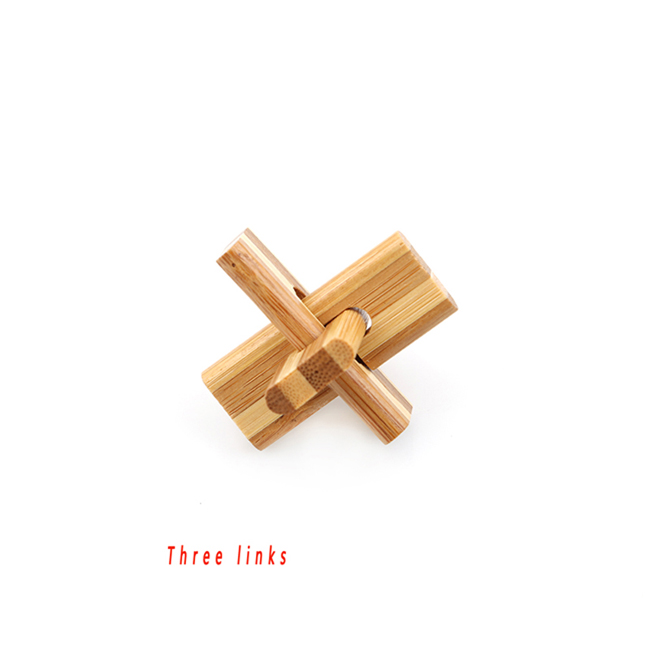 Neue Pädagogisches Erwachsene Kinder Spielzeug Ausgezeichnete IQ Gehirn Teaser 3D Holz Verriegelung Kong Ming Luban Lock Puzzle Spiel Spielen: 881947