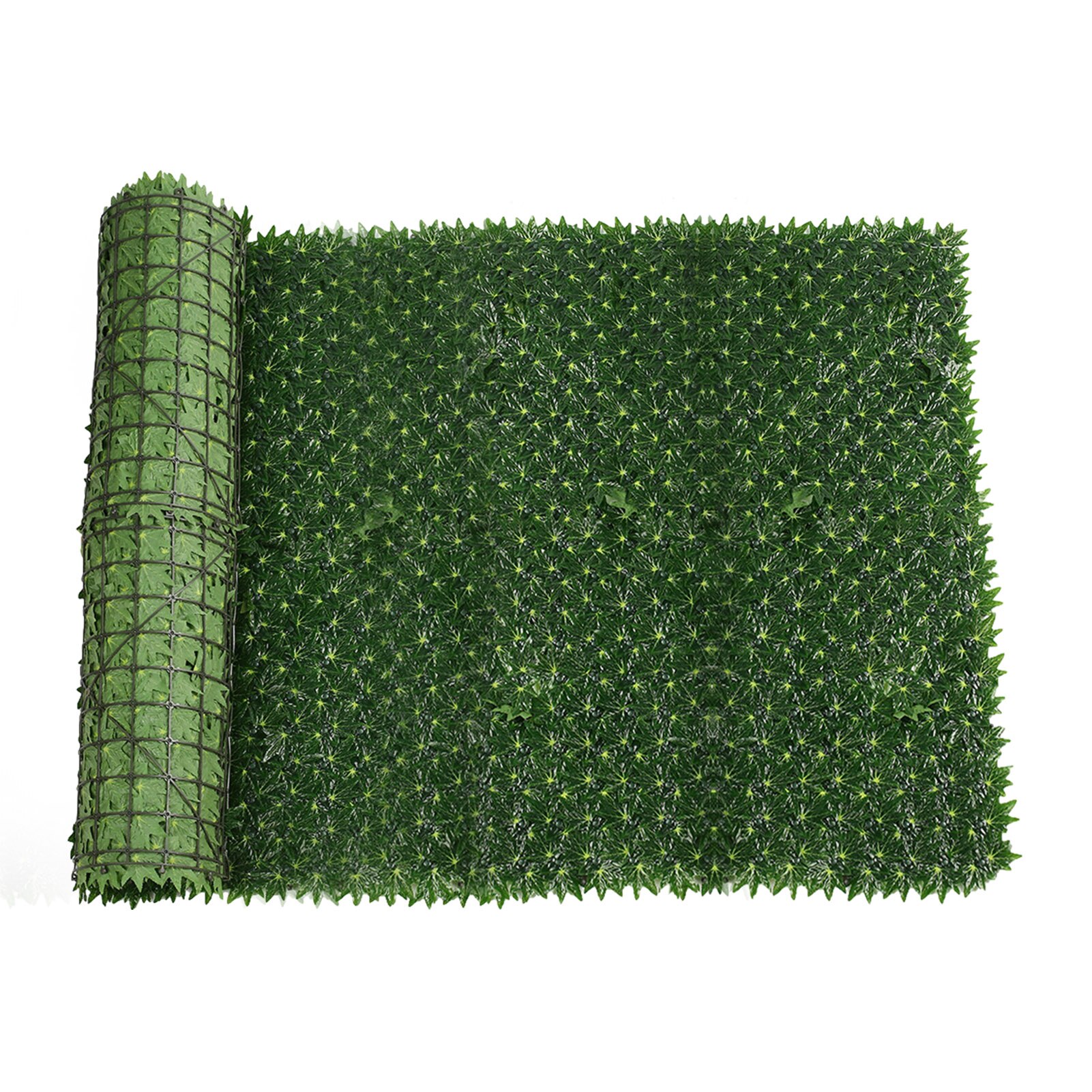 Artificial Leaf Screening Roll Landscaping Fence Privacy Fence Screen Outdoor Garden Backyard Balcony Fence Decorative Panel: B 0.5x1m