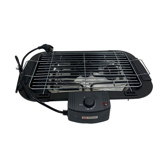 Grill à Raclette électrique 1000W, anti-adhésif, grille pour Barbecue, sans fumée, pour 2 Couples, idéal pour Barbecue