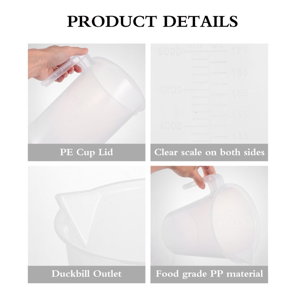 5000ml Measuring Glass Graduated Measuring Glass Measuring Cup